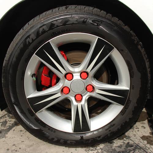 Automotive silicone wheel screw protective cap For Mitsubishi ASX Pajero Lancer EX RVR Montero Outlander