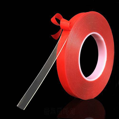 3/5m Transparent Silicone Double Sided Tape Car Stickers Household Wall Adhesive Tapes Car Sticker for Car Adhesive Tape Sticker