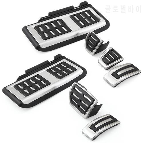 Car Styling Foot Fuel Brake Pedal Clutch Pedals Cover For Volkswagen VW T-ROC 2017-2019 Accessories
