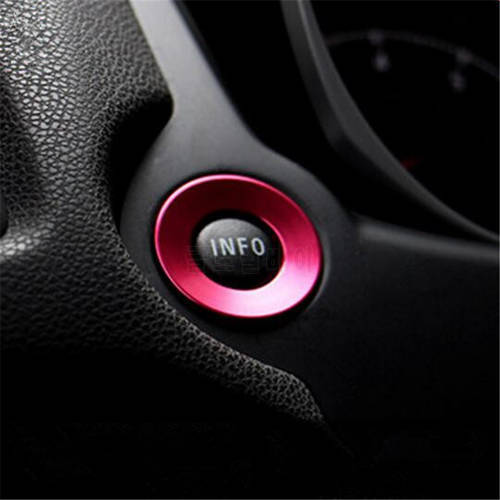 car-styling Aluminium alloy Meter adjustment button decoration sticker case For Mitsubishi ASX 2011-2017 auto accessories