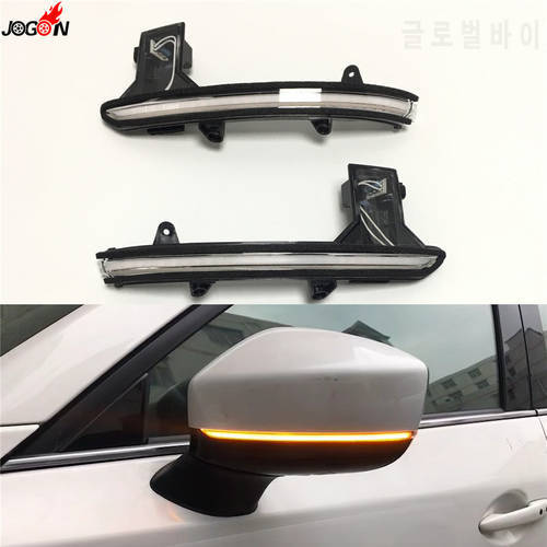 For Mazda CX-5 CX5 KF 2017 2018 CX-8 Dynamic Turn Signal LED Side Rearview Mirror Indicator Sequential Blinker Light Car Lamp