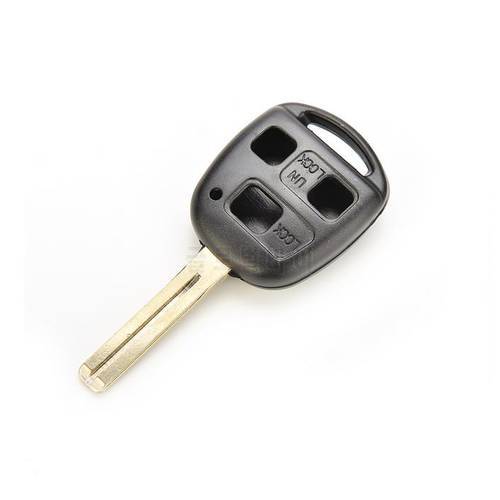 For Lexus IS200 GS300 RX300 CA11 3 Replace Remote Key Fob Holder Cover Shell Case 1PCS