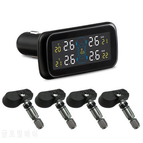 Universal Car TPMS Tire Pressure Monitoring System Display Internal Anti-theft Sensors Tire Pressure Monitor Real Time TPMS U903