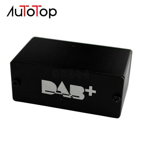 AUTOTOP DAB+ Radio Tuner Digital Audio Broadcasting Receiver With Antenna Works For Europe Android Car DVD