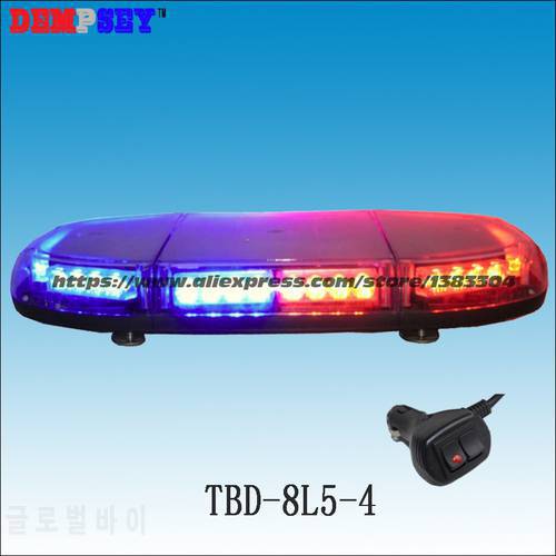 TBD-8L5-4 Super bright LED mini lightbar, police emergency warning light,Car Roof Flash Strobe Magnets light,cigar light switch