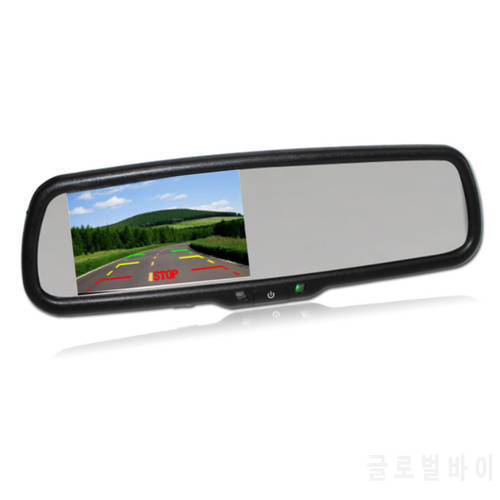 4.3&39 Inch Parking Rearview Mirror Monitor Car Mounting Bracket And Anti Dazzing Rear View Monitor For VW Tiguan Passat Sagitar