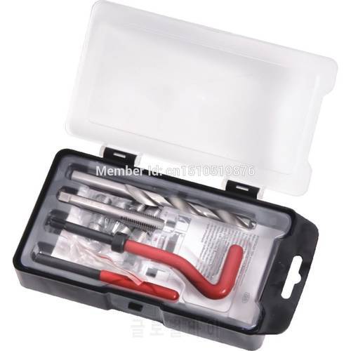 M12 X 1.25 Thread Repair Stainless Helical Coil Wire Tool Kit For Motorcycle Car Helicoil AT2059G