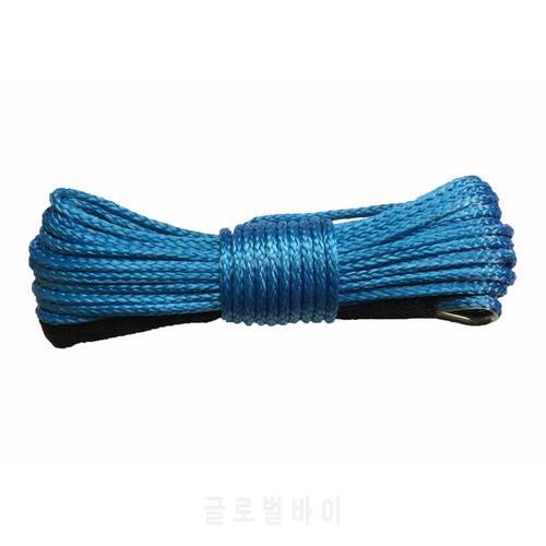 High quality 5mm x 20m synthetic winch cable lines uhmwpe rope with sheath car accessories