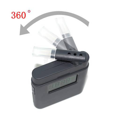 NEW AT838 Professional Police Digital Breath Alcohol Tester Breathalyzer Free shipping Dropshipping