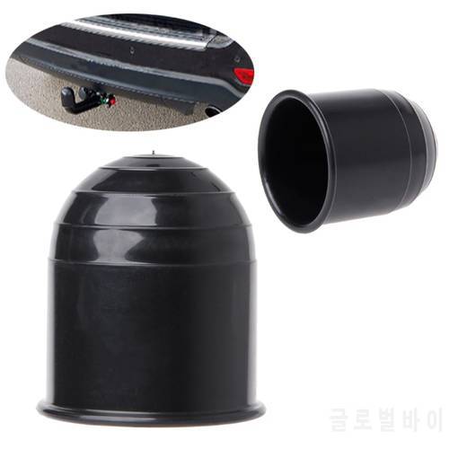 Car-Styling 50MM Auto Tow Bar Ball Cover Cap Hitch Caravan Trailer Towball Protect Universal Automobiles Towball cover