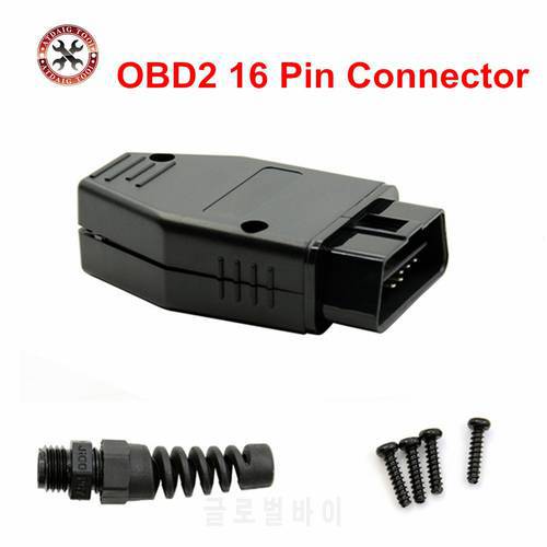 2019 Newst OBD Male Plug OBD2 16Pin Connector OBDII Adaptor OBDII Connector J1962 OBD2 Connector in stock Free Shipping