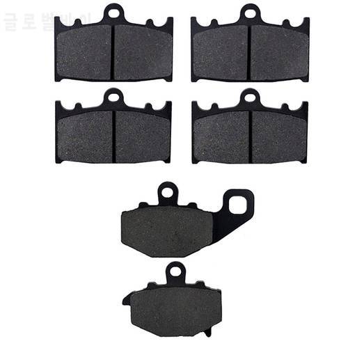 Motorcycle Parts Front & Rear Brake Pads Kit For KAWASAKI ZZR400 ZX400 N 1993-1999 ZX 6R 9R 600 400 ZX600F ZX9R Brake Disc Pad