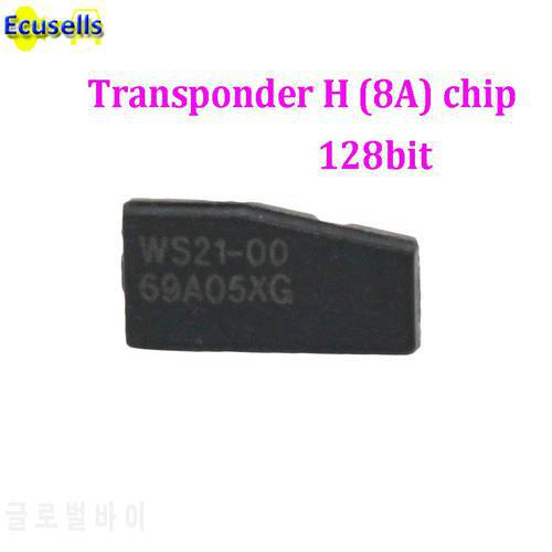 car key chip Transponder H (8A) Chip 128 Bit 128bit for Toyota Rav4 Camry Corolla Highlander Sienna Sequoia WS21-00
