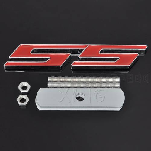 Car Front Hood Grill Emblem Auto Grille Badge Sticker For Chevrolet SS Sport Cruze Captiva Aveo Lacetti Car Accessories