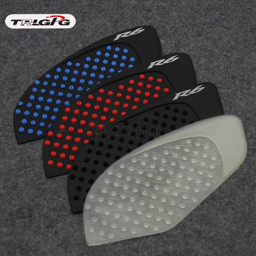 For YAMAHA YZFR6 YZF-R6 YZF R6 2008-2015 14 13 12 11 10Protector Anti slip Tank Pad Sticker Gas Knee Grip Traction Side 3M Decal