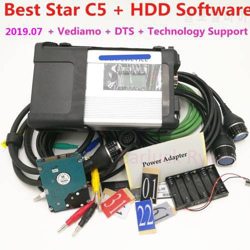 2022 Diagnostic Tool mb star c5 sd connect Wifi Diagnosis SD C5 Wireless Function with SSD software 2022.12 Free Shipping