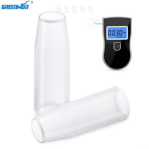 10PCS Digital Breath Alcohol Tester Breathalyzer mouthpiece for Alcohol Tester AT-818 wholesale Freeshipping shipping