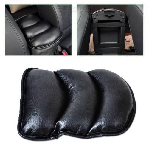 Universal Car PU Leather Soft Central Armrest Console Box Pad Cover Cushion Armrest Seat Protective Pad Mat Auto Accessories