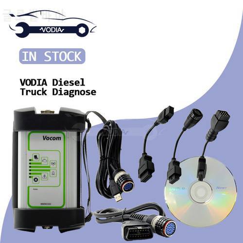 VODIA Truck Diagnose TOOL For Vocom 88890030 interface for Renault/UD/Mack/Volvo truck software