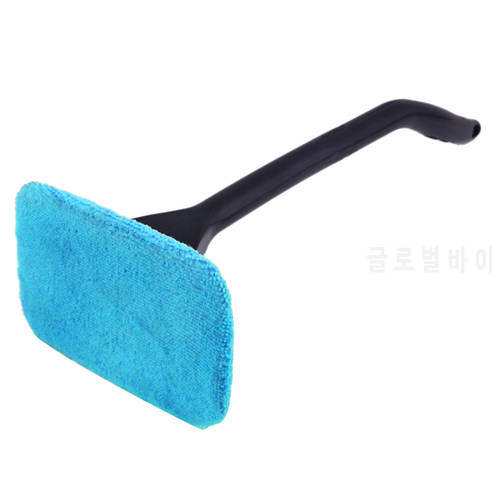Microfiber Auto Window Cleaner Long Handle Car Wash Brush Rag Windshield Glass Wiper Car Cleaning Brush Detailing Care