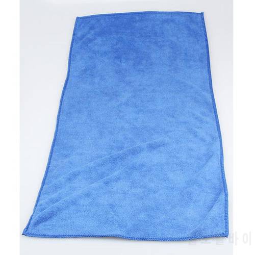 Car Wipe Cloth Auto Washing Waxing Great Water Absorb Ability Polishing Lightweight Cleaning Towel 30X70cm Blue