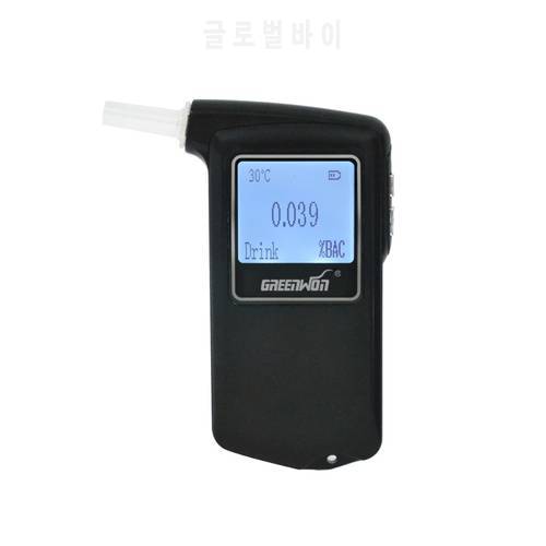 3pcs/ 2019 New Protable Police Breathalyzer Analyzer Detector Digital LCD Fuel cell sensor breath alcohol tester alcohol meter