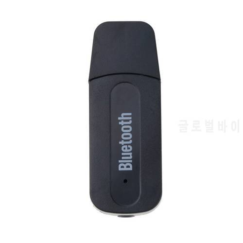 Kebidumei Car USB Bluetooth Aux Audio Receiver Adapter Universal 3.5mm bluetooth car kit audio Music Receiver For Car Speaker