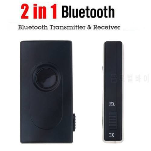 Wireless car kit Bluetooth V4.2 Transmitter Receiver Stereo Audio Music Adapter A2DP 3.5mm USB for TV Phone PC MP3 MP4 TV PC