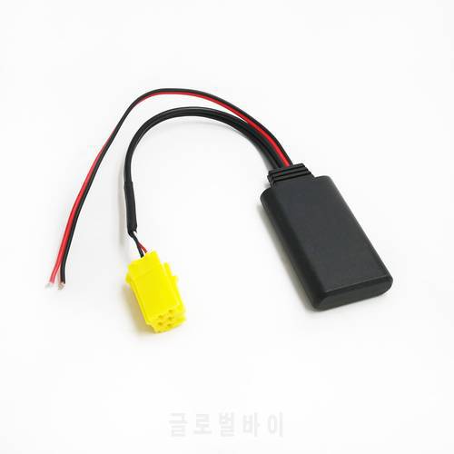 Biurlink Car Stereo AUX Cable MINI ISO 6Pin Bluetooth Module Audio Adapter for Fiat Grande Punto for Alfa Romeo