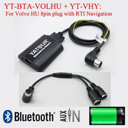 Yatour Bluetooth car stereo MP3 hands free adapter for Volvo HU with RTI navigation
