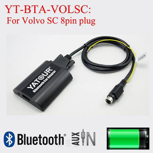 Yatour Bluetooth digital MP3 player phone call hands free kit for Volvo SC radios