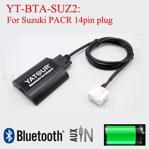 Car audio Bluetooth Music player for Suzuki PACR 14pin plug radios