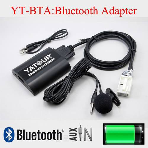 Yatour Bluetooth hands free adapter for VW 12pin Jetta Passat Golf Beetle Tiguan Touareg Fox
