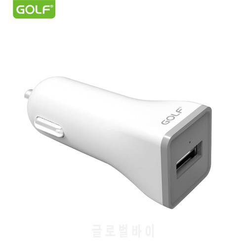GOLF Car USB Charger for iPhone Fast Charging Mobile Phone USB Car Charger for Xiaomi Samsung Universal Tablet Adapter Charger