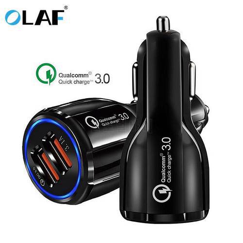 OLAF 3A Quick Charge 3.0 USB Car Charger for Xiaomi Mi Huawei Supercharge SCP QC3.0 Fast USB Car Phone Fast Charging Adapter