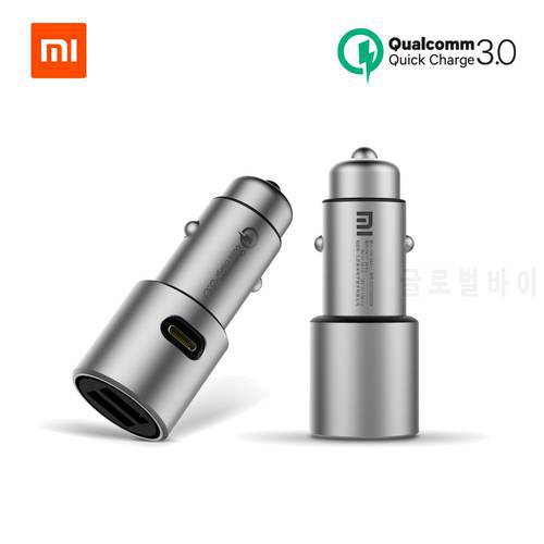 USB Car Charger 106W Dual USB Quick Charge 105w 65w QC 3.0 USB-C Charger For iPhone Samsung Huawei Xiaomi 65w PD Fast Charging