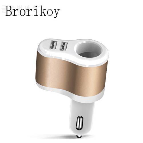 Brorikoy USB Car Charger for iPhone X Samsung S6 S7 Note 8 Fast Charging Universal Micro Type-C Cables Car Chargers Adapter