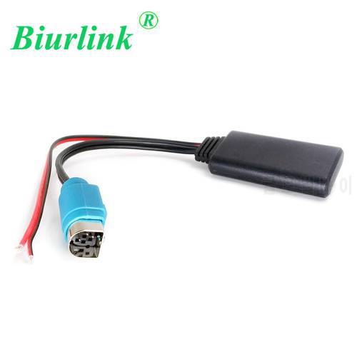 Biurlink Bluetooth Receiver Module Adapter Audio Music Playing Aux Cable for Alpine KCE-236B CDE-9872