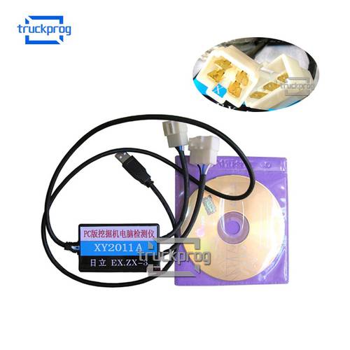 for hitachi Dr ZX Excavator Diagnostic Tool USB Cable ex.zx -3 Heavy Duty Equipment Diagnostic Scanner Connect Cable