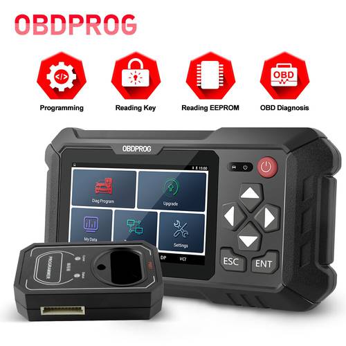 OBDPROG 501 Auto Key Master EEPROM Pin Code Immo Car Remote Erase Key Programmer Car Diagnostic Tools for DIYER Locksmith