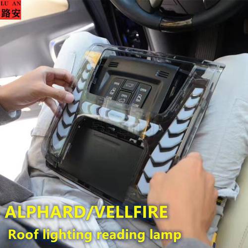 Suitable for 15-20 years Alphard Vellfire 30 series modified led reading lamp alphard special interior water lamp