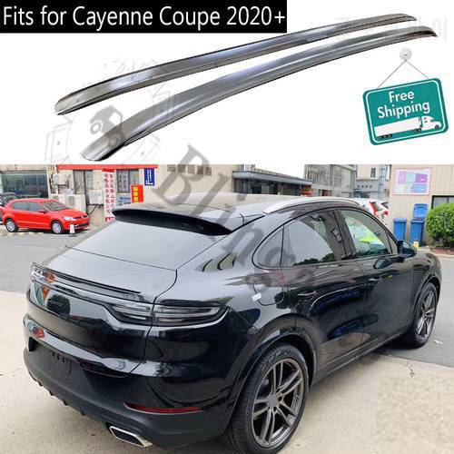 2Pcs aluminium alloy roof rack fits for P.orsche all new Cayenne coupe 2020+ luggage rack baggage rails