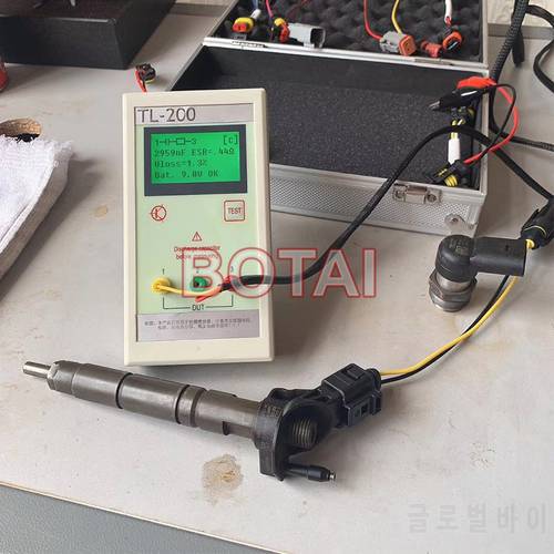 Common Rail Piezo Injector Solenoid Valve LCR ESR Resistance Capacitance Inductance Tester, Also For All EUI EUP Solenoid