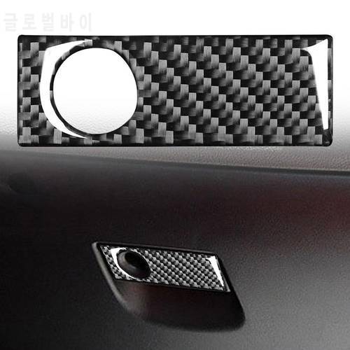 Glove Storage Box Handle Carbon Fiber Sticker Car Decor fit for Mazda RX8 04-08