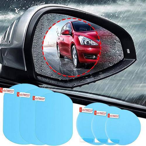 Car Rear View Side Mirror Rainproof Film Nano Clear Anti Rain Fog Water Soft Film Protction Sticker Tool Car Exterior