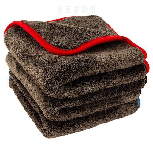 1200GSM Car Cleaning Cloths Upgraded Ultra-Thick Car Drying Towel Microfiber Cloth Soft Super Absorbent Detailing Cleaning Towel