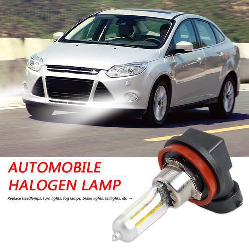 1pc H11 55W Halogen Bulb 3000K Quartz Glass Car Headlight Fog Lamp Light Source Headlights Car Light Source Parking