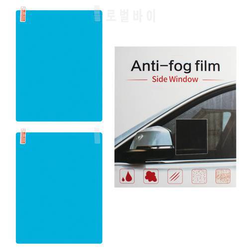Rain Shield Side Window Glass Film 2x Universal Car Side Window Anti Fog Rainproof Protecitve Film Auto Accessories