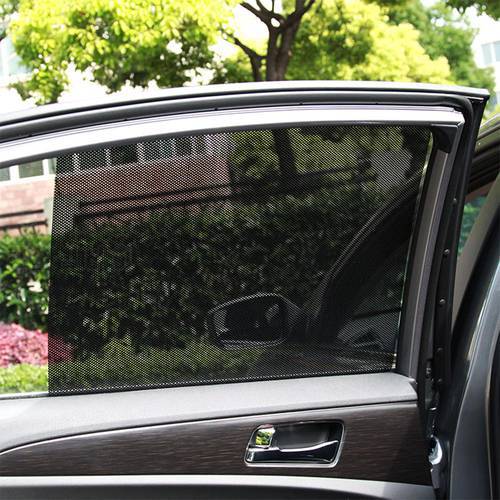 2pcs Car Side Window Sun Visor Electrostatic Shade Screen Cover Shield