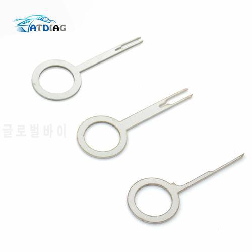 Car Terminal 3pcs Removal Tool Electrical Wiring Crimp Connector Pin Extractor Kit Automobiles Terminal Repair Hand